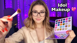 ASMR Doing Your Makeup Youre a CELEBRITY 📷 Layered Sounds Personal Attention For SLEEP 😴 [upl. by Stillas434]