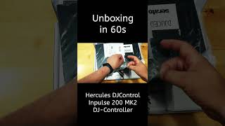 Unboxing Hercules DJControl Inpulse 200 MK2 Beginner DJController shorts [upl. by Susannah6]