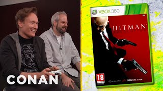 Conan OBrien Reviews quotHitman Absolutionquot  Clueless Gamer  CONAN on TBS [upl. by Barbara]