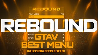 UNDETECTED Rebound Mod Menu Showcase  GTA Online [upl. by Ribaj]