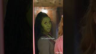 How Cynthia Erivo Became Elphaba A Breakdown of Her Green Makeup [upl. by Callista42]