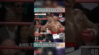 Mike Tyson BITES Holyfields Ear 😱 The Shocking Moment That Changed Boxing Forever [upl. by Karlin428]