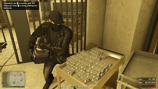 GTA Online Casino Heist Stealing Diamonds 3619000  Silent amp Sneaky Elite amp Hard Mode [upl. by Lirba]