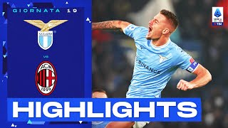 LazioMilan 40  Capolavoro biancoleste allOlimpico Gol e Highlights  Serie A TIM 202223 [upl. by Newsom]