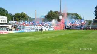 Chemnitzer FC gegen Hansa Rostock  8 Spieltag 1314  Choreo [upl. by Thia305]