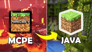 Best Addons to turn MCPE to Java Edition [upl. by Atnoled]