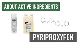 What is Pyriproxyfen Insect Growth Regulators [upl. by Danice]