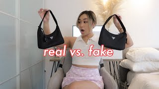 How to Spot Differences on Prada Nylon ReEdition 2000  Real vs Fake [upl. by Annahpos]