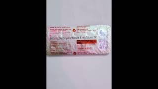 Betahistine tablet 8 mgvertin tablet  चक्कर की गोली [upl. by Ait]