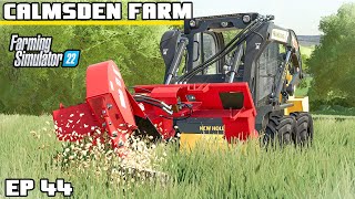 LETS GRIND RESTORING THE FIELD  Calmsden Farm  Farming Simulator 22  Episode 44 [upl. by Supple]