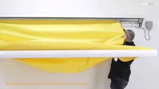 How to change the Awning Fabric  Awning Recovery  Tutorial [upl. by Branscum]