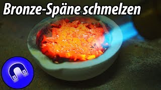 BronzeSpäne schmelzen 1000°C [upl. by Stambaugh]