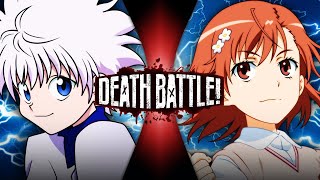 Killua VS Misaka Hunter X Hunter VS A Certain Magical Index  DEATH BATTLE [upl. by Teeniv]