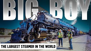 Union Pacific’s Big Boy Locomotive  World’s Largest and Most Powerful Steam Train [upl. by Ocirederf533]