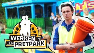 WERKEN IN EEN PRETPARK  Achtbaan amp Parkeerwacht  Julianatoren [upl. by Einamrej375]