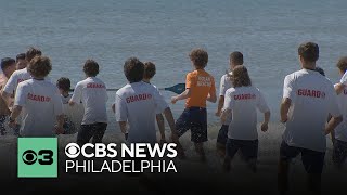 quotThe best job youre ever gonna havequot Brigantine Beach Patrol hires 18 rookie lifeguards [upl. by Burnham7]