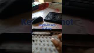 keyboard not working [upl. by Frodine]