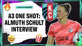 KC Current Almuth Schult Interview  Attacking Third quotOne Shotquot [upl. by Gasper]