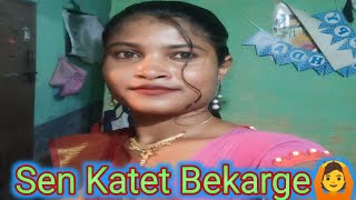 Sen Katet Bekarge Sahil Marandi Santali Bazar Disom Video 🙆 [upl. by Ynaffyt665]