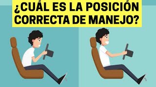 ¿Sabes cuál es la posición correcta de manejo  Motoren Mx [upl. by Rotsen]