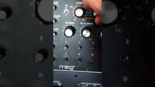 The rubber band trick Moog DFAM [upl. by Ab80]