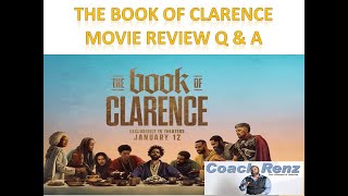 The Book of Clarence Movie Review Q amp A [upl. by Alphonso663]