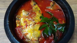 കുമ്പളങ്ങി സ്റ്റൈൽ കരിമീൻ തിളപ്പിച്ചത്  Kumbalanghi Style Green Chromide Fish Curry [upl. by Ruy]