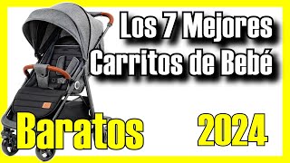 🔥 7 MEJORES Carritos de Bebé BUENOS y BARATOS de Amazon 2024✅CalidadPrecio Cochecitos 3 en 1 [upl. by Ania]