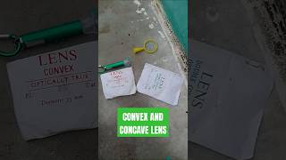 Convex and Concave lens [upl. by Merp]