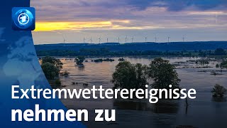 Studie Extremwetterereignisse immer wahrscheinlicher [upl. by Silenay]