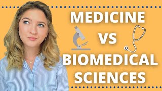 BIOMEDICAL SCIENCES VS MEDICINE [upl. by Kiyoshi]