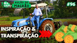 INSPIRAÃ‡ÃƒO E TRANSPIRAÃ‡ÃƒO  COMO UMA EMPRESA EVOLUI  AULÃƒO DO MAGRÃƒO  MAGRÃƒO VÃDEOCAST 96 [upl. by Tdnarb]