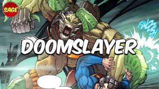 Who is DC Comics Doomslayer Doomsdays Biggest Threat  Himself [upl. by Einnus]