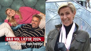 BampB Vol Liefde 2024 napraat 1 Het is weer een feestje Televiziernl [upl. by Ridinger]