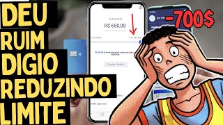 DIGIO REDUZINDO LIMITE DE CREDITO [upl. by Arrahs164]