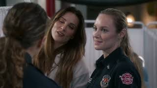 Maya Bishop and Carina Deluca 7x02 part 1 [upl. by Notwal]