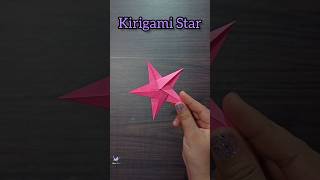 Speedy Kirigami Star Paper Art in Seconds [upl. by Kemme122]