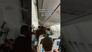 Passenger Tries to Open Korean Air Emergency ExitDoor MidFlight rrair koreanair shorts [upl. by Anemolif]