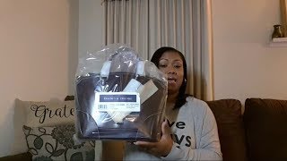 Unboxing  Dooney and Bourke Selleria Florentine Domed Satchel in Bordeaux [upl. by Cad]