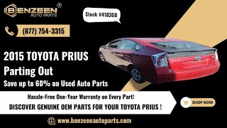 STK  41836B 2015 TOYOTA PRIUS   KEY  START  parts for sale  Save up to 60 on used auto parts [upl. by Nylorak674]