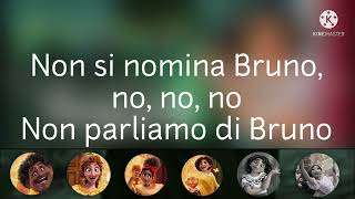 Non si nomina Bruno lyrics [upl. by Ydahs854]