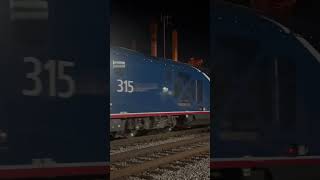 Amtrak Crescent to New York 20 Triple Engines amtraktrain amtrakcrescent amtrak Beastieboys [upl. by Rotce]