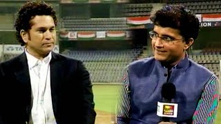 Sachins World Cup Tendulkar Discusses Gangulys Captaincy [upl. by Klos]