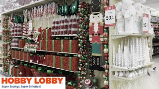 NEW AT Hobby Lobby Christmas 2024 Shopping shop with me Hobby lobby shoppingstore walkthrough [upl. by Bruns]