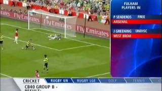 Arsenal V Celtic Highlights amp Goals 32 Emirates Cup 01082010 [upl. by Milka]