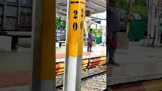 points man signaling before start train🙂 railway duty pointsman ytshorts shyamhembram [upl. by Hernandez]