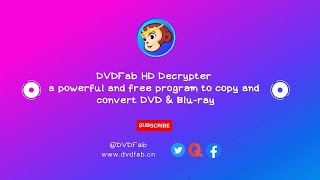 DVDFab HD Decrypter  a powerful and free program to copy and convert DVD amp Bluray [upl. by Dopp]