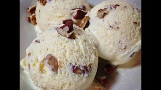 Homemade Butter Pecan Ice Cream [upl. by Rodolfo385]