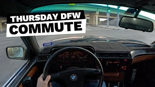 1984 BMW 733i e23 POV Drive  Timelapse [upl. by Ailasor56]