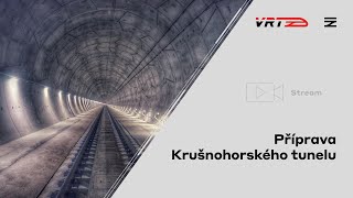 Prezentační den VRT 🛠 Příprava Krušnohorského tunelu [upl. by Ocsirf]